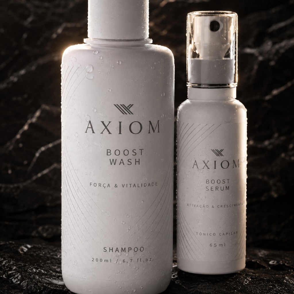 Kit Shampoo Boost Wash 200ml + Tônico Capilar Boost Sérum 65ml